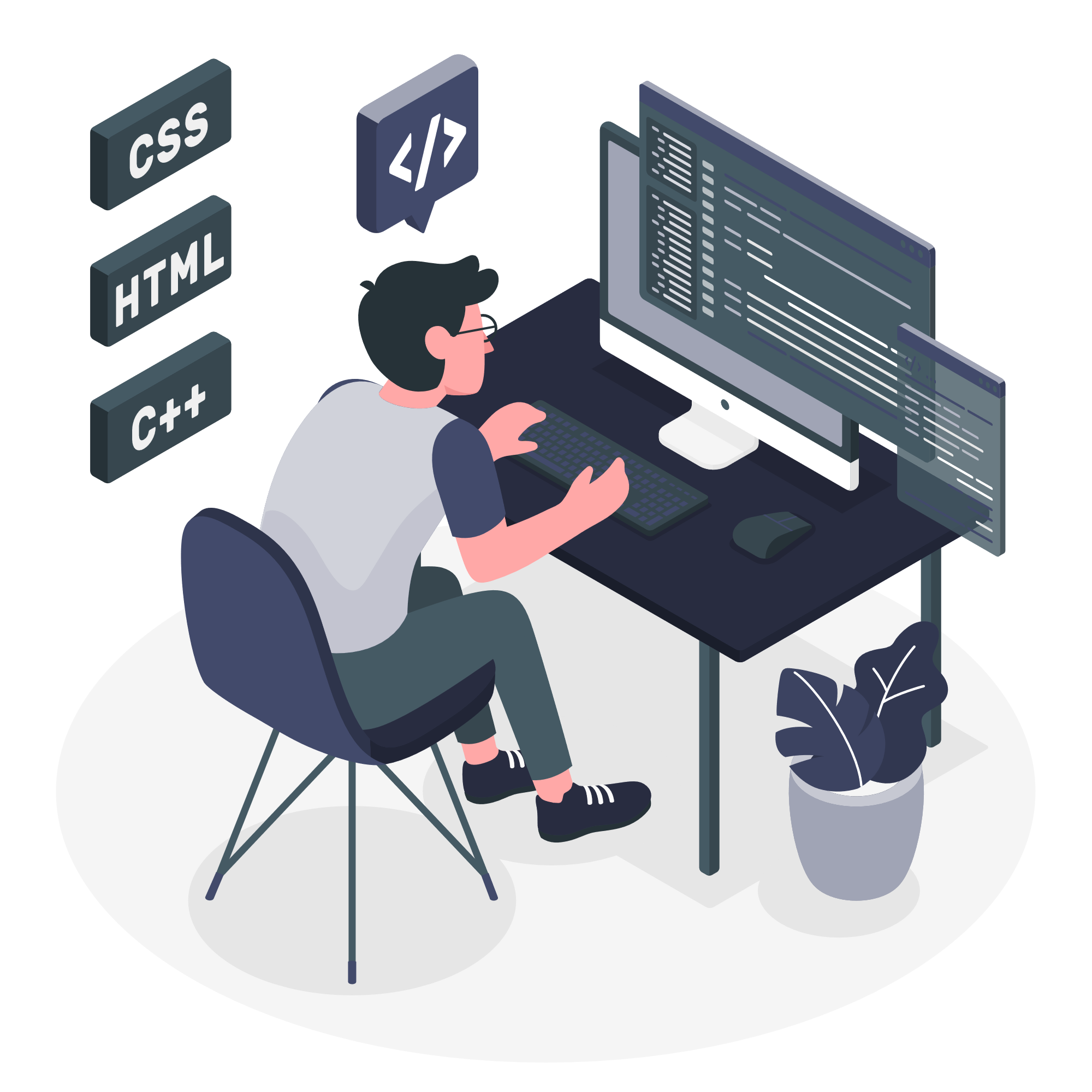 Web Development illustration